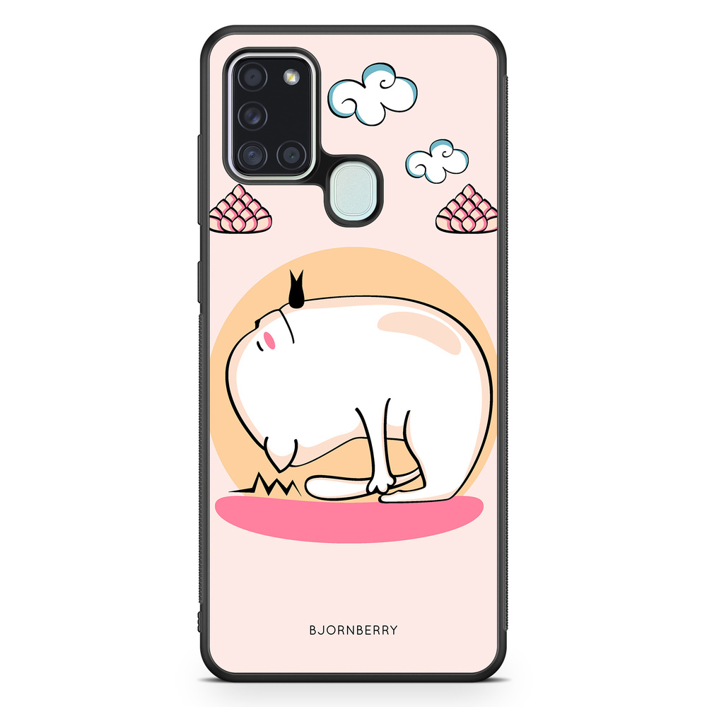 Samsung Galaxy A21s Case - Camel Pose