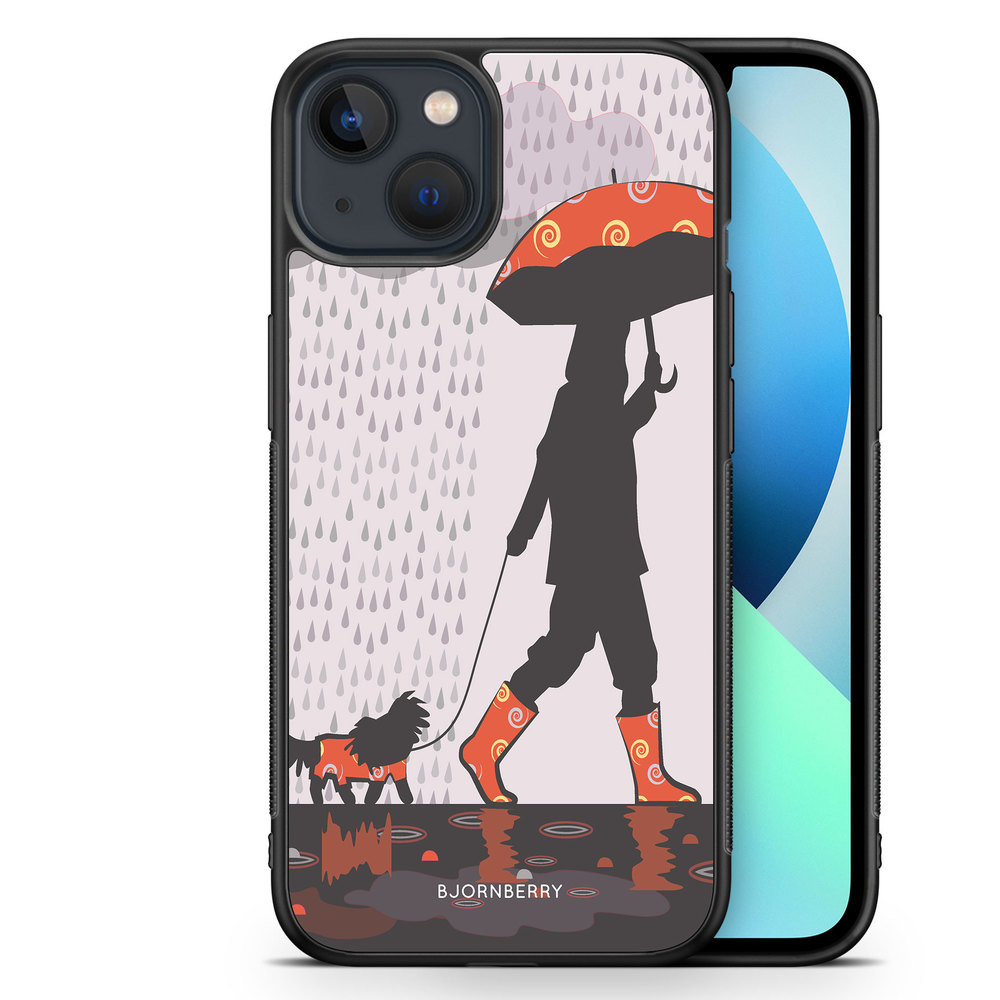 iPhone 13 Mini Case - Walking In The Rain