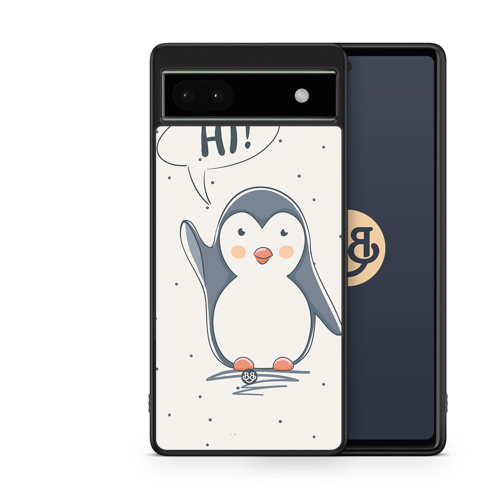 Google Pixel 6a Case - Cute Penguin