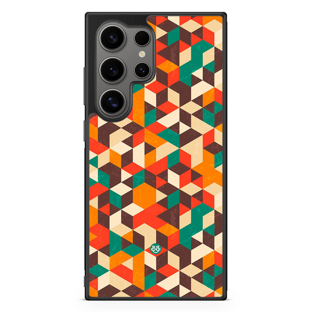 Samsung Galaxy S24 Ultra Case - Retro Geometric
