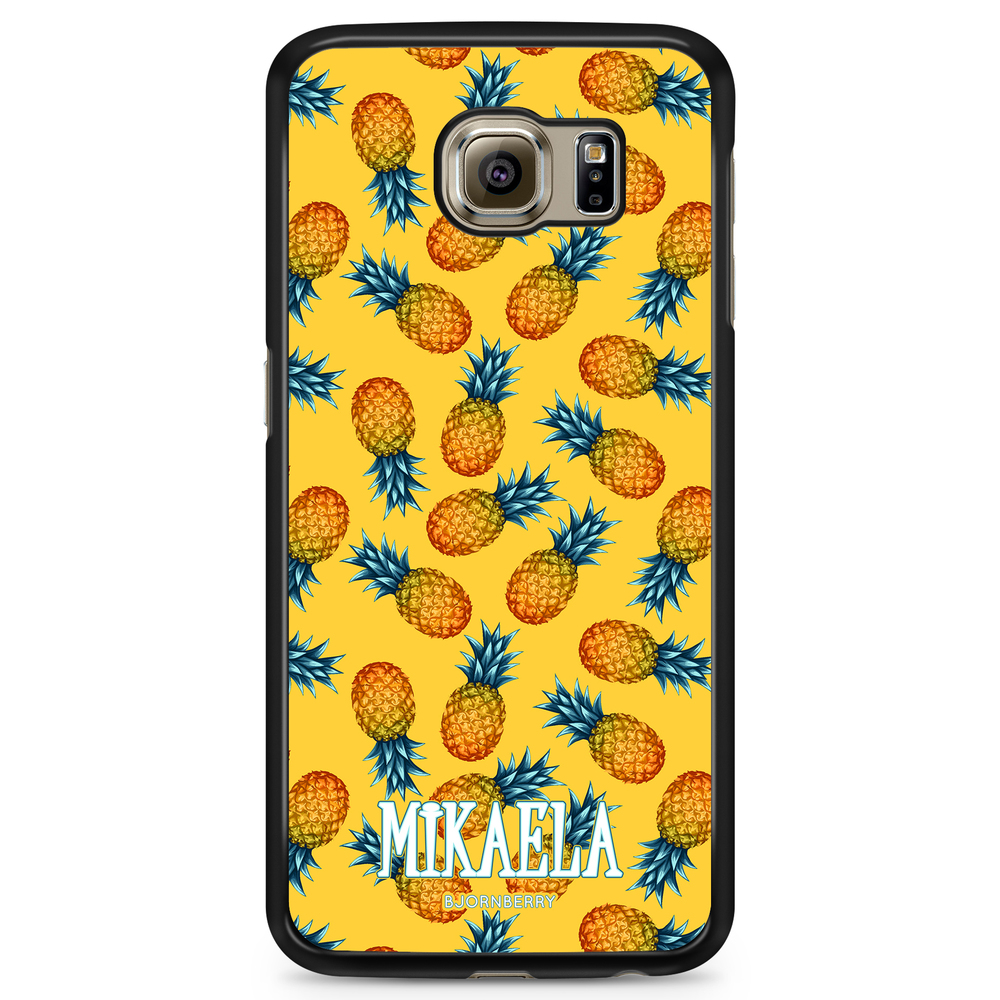 Samsung Galaxy S6 Edge Case Custom - Pineapple Name