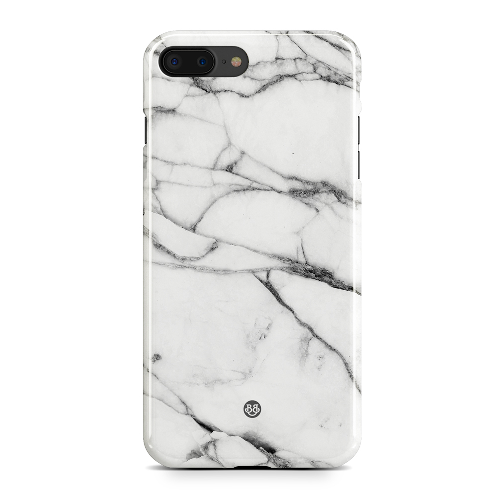 iPhone 6 Plus/6s Plus Premium Case - White Marble