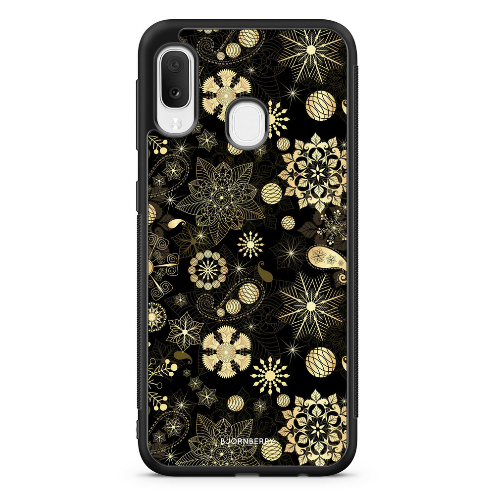 Samsung Galaxy A20e Case - Christmas Glitter