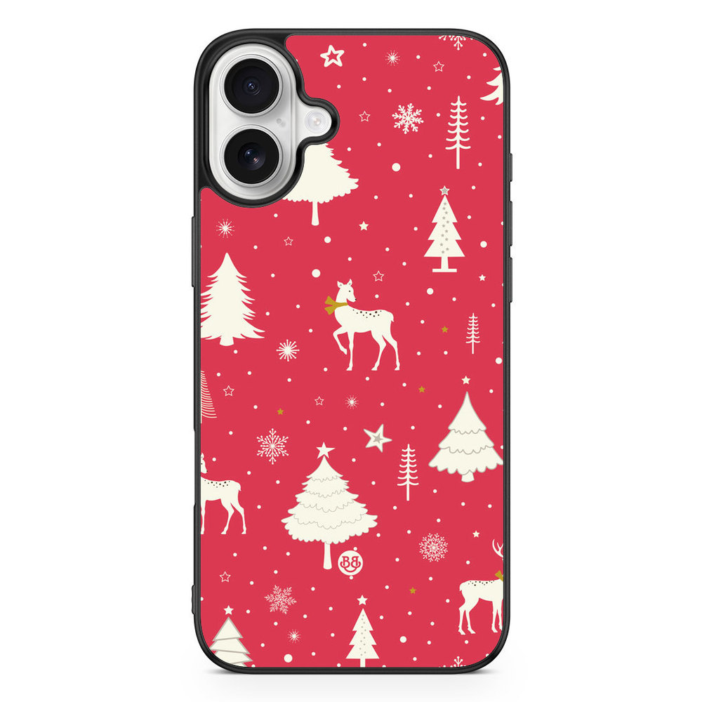 iPhone 16 Plus Case - Red Christmas