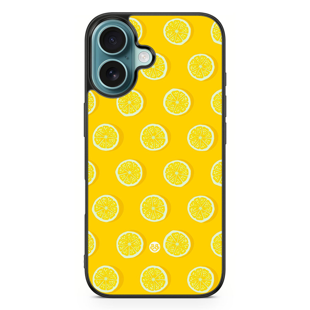 iPhone 16 Case - Lemon Pattern