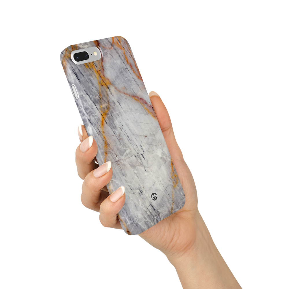 iPhone 6 Plus/6s Plus Premium Case - Gold and Grey - 2