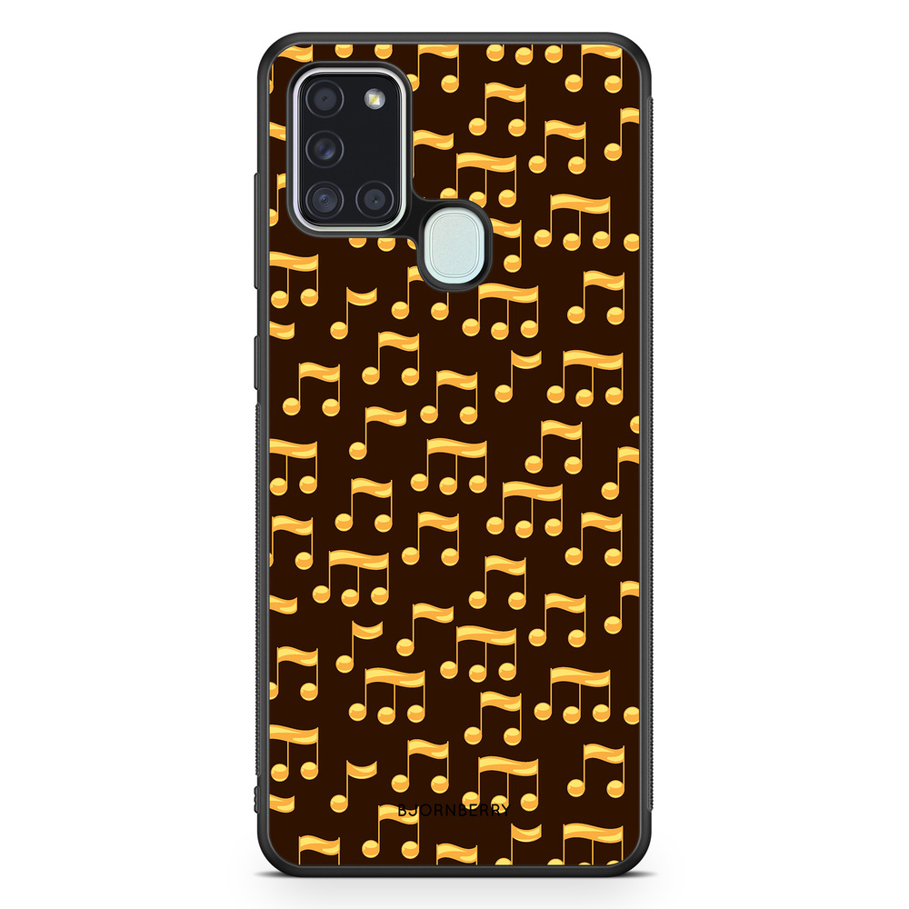 Samsung Galaxy A21s Case - Music Notes
