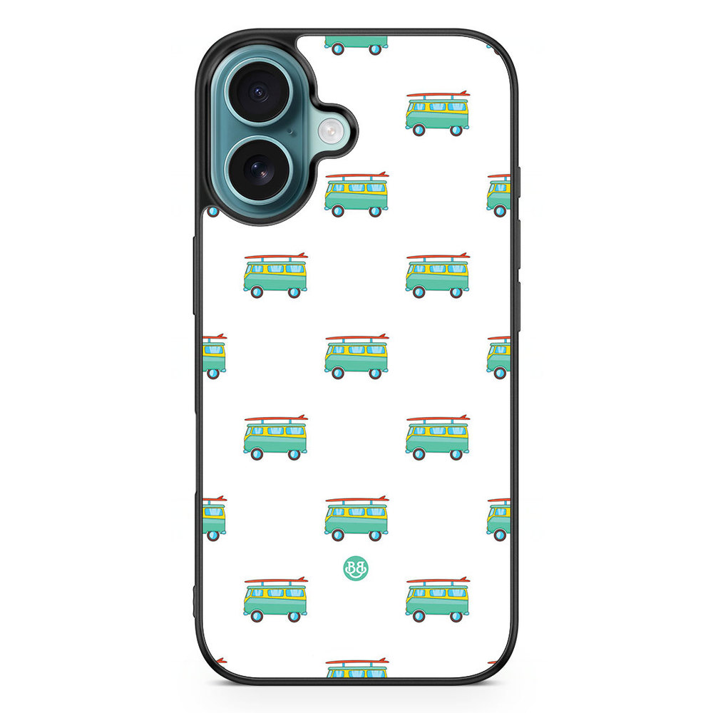 iPhone 16 Case - Surfboard pattern