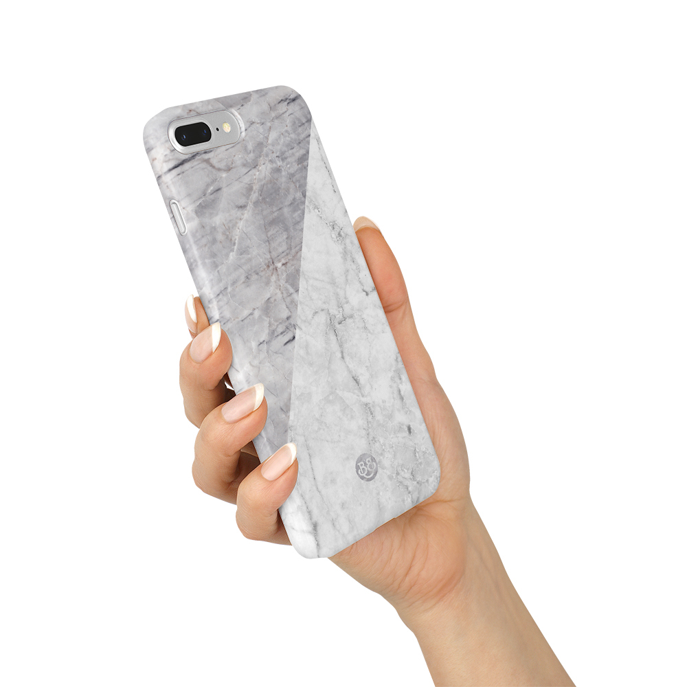 iPhone 6 Plus/6s Plus Premium Case - Half Marble - 2