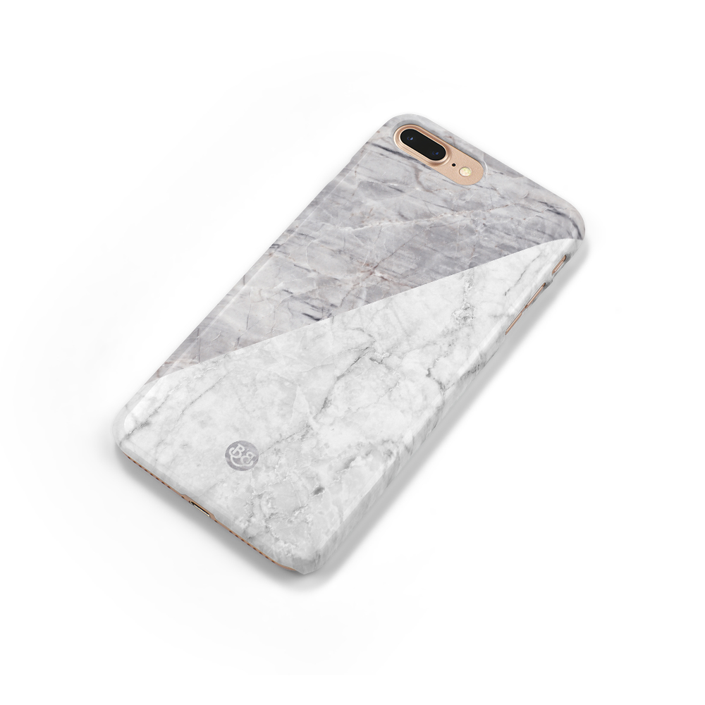 iPhone 6 Plus/6s Plus Premium Case - Half Marble - 3