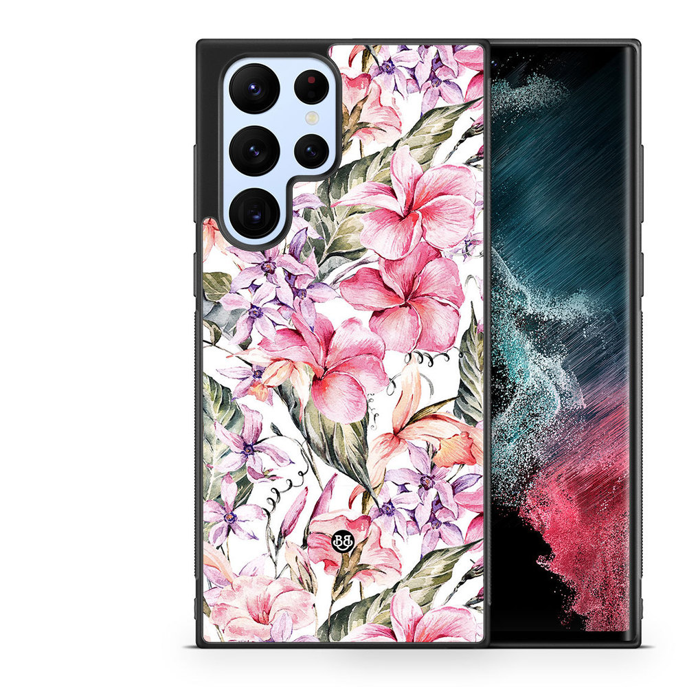 Samsung Galaxy S22 Ultra 5G Case - Watercolor Flowers