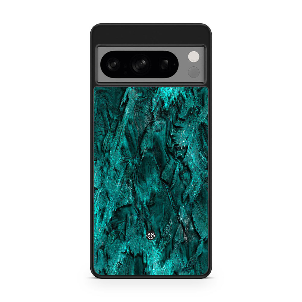 Google Pixel 8 Pro Case - Green Crystal