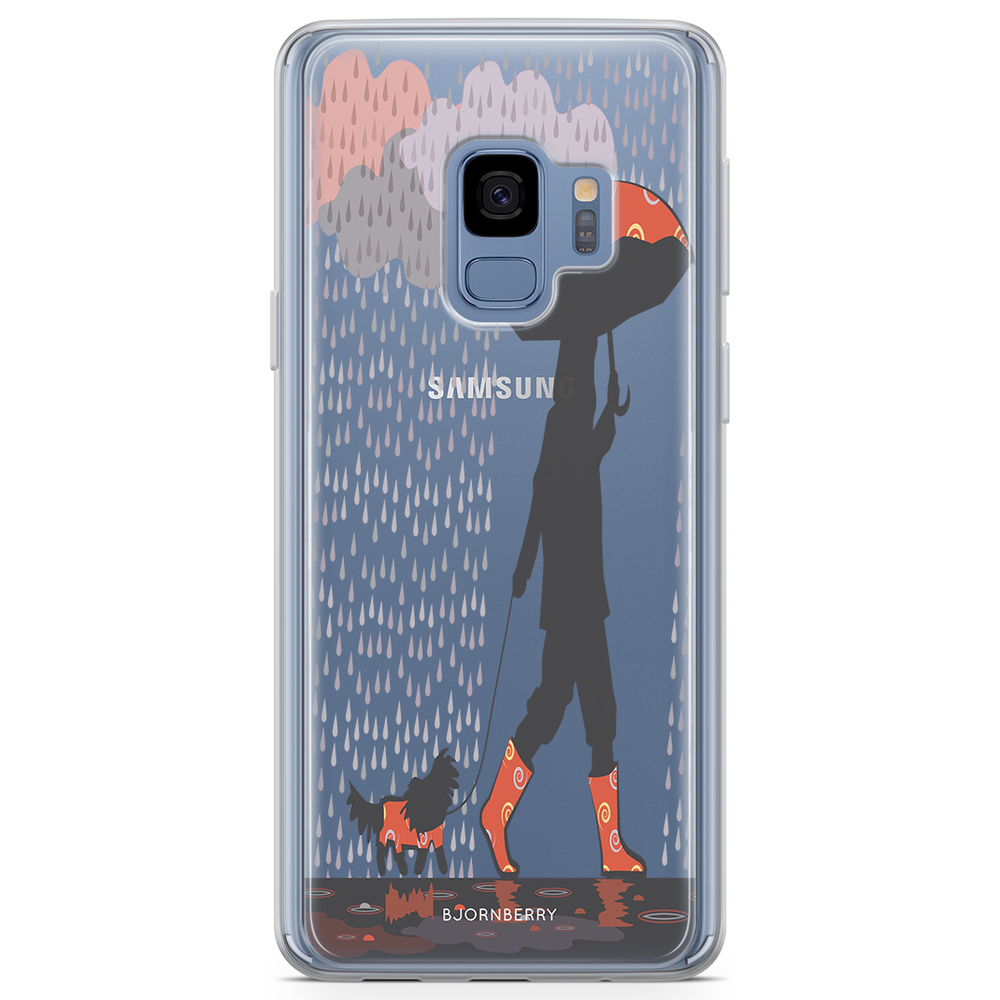 Samsung Galaxy S9 Fashion Case - Walking In The Rain