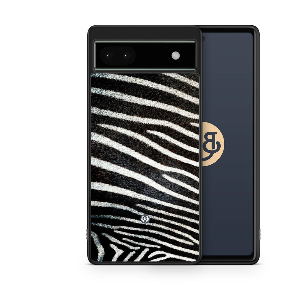 Google Pixel 6a Case - Zebra