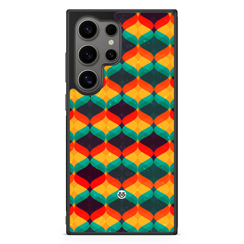 Samsung Galaxy S24 Ultra Skal - Abstrakt Mönster | Mobilskal & Mobilfodral BJORNBERRY