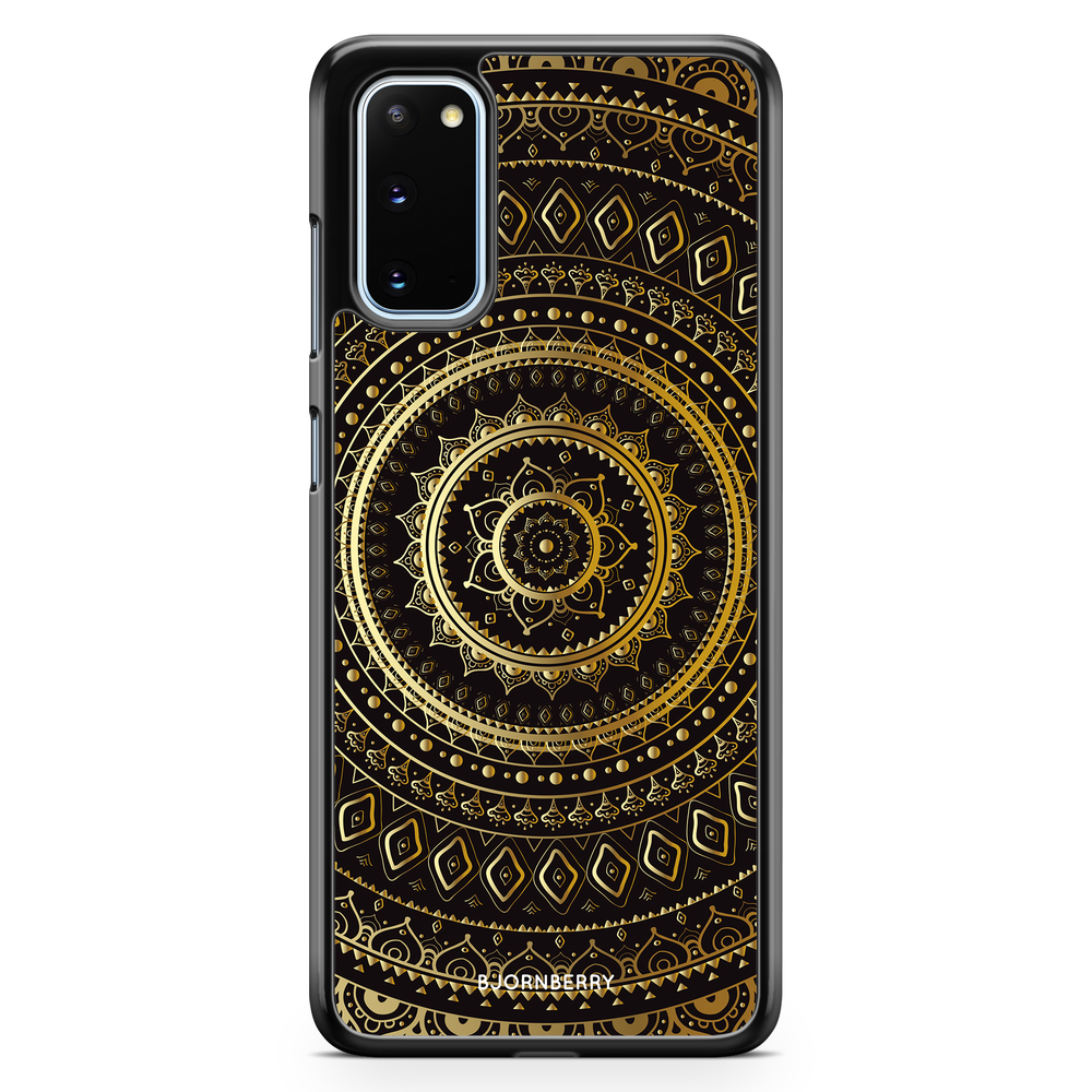 Samsung Galaxy S20 Case - Gold Mandala