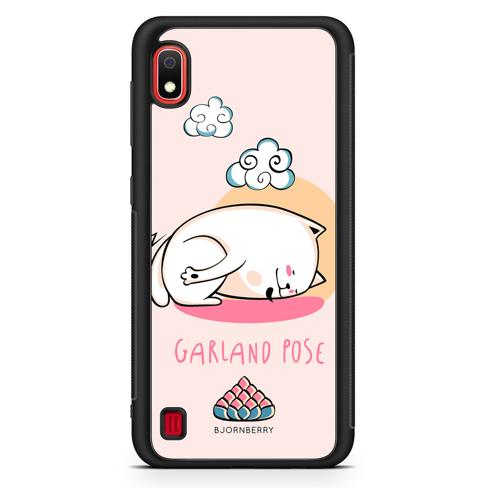 Samsung Galaxy A10 Case - Yoga Cat Garland