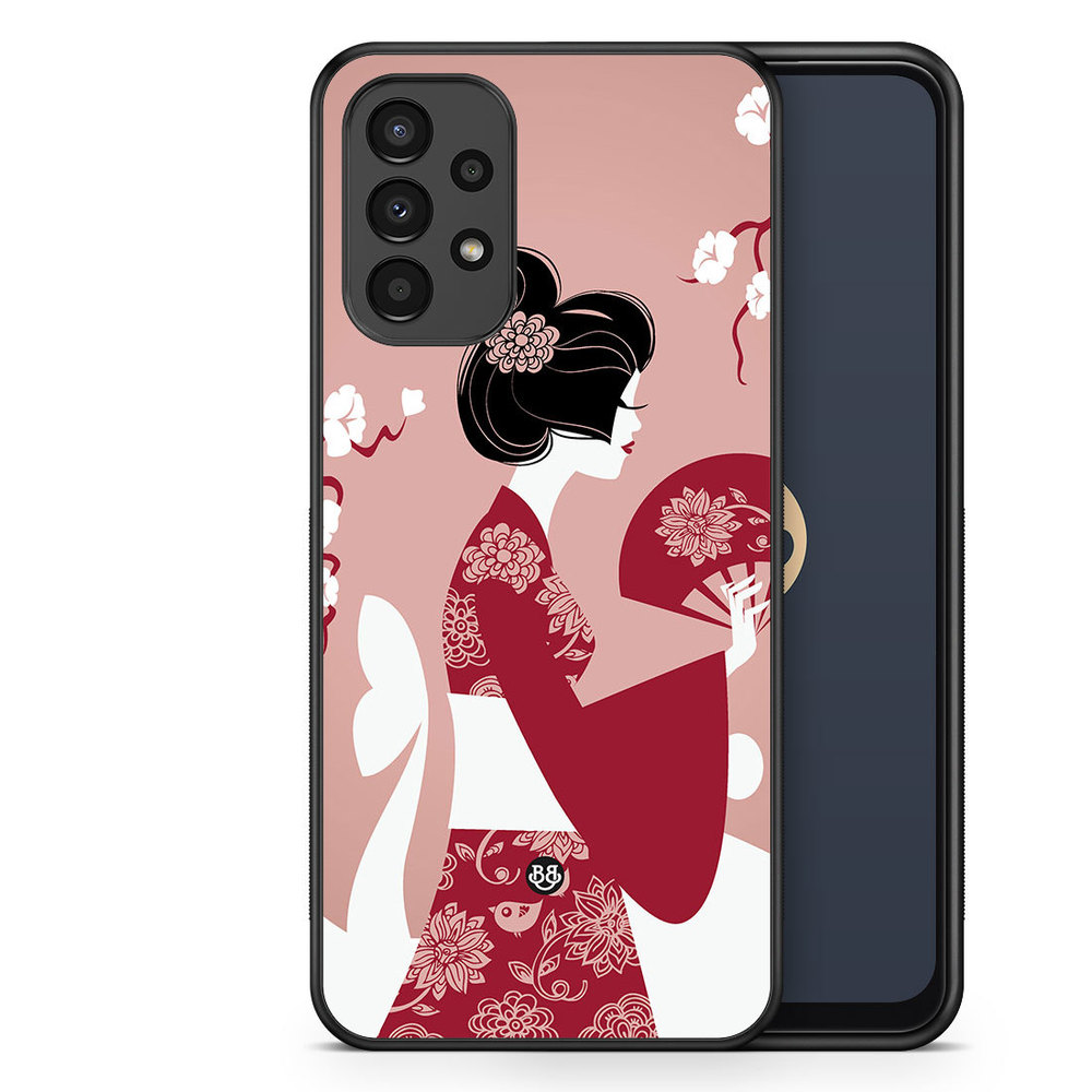 Samsung Galaxy A13 Case - Japan woman