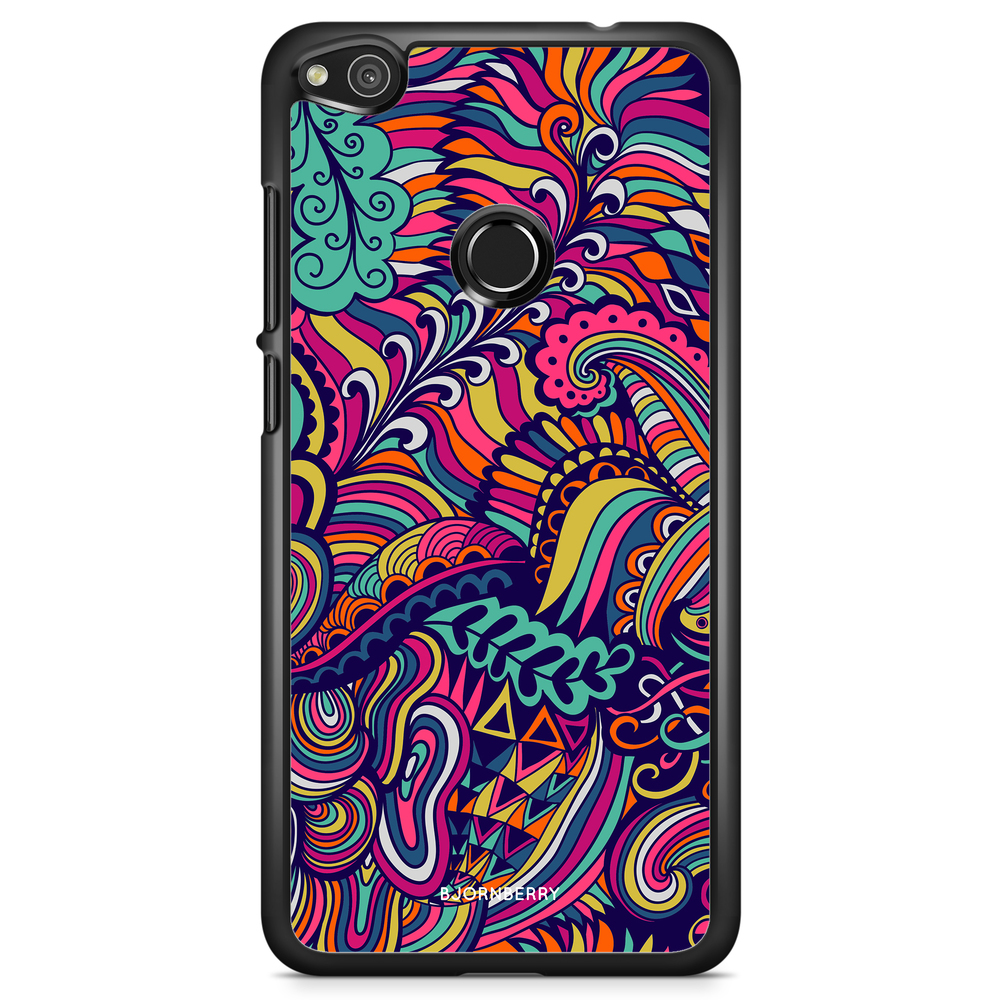 Huawei Honor 8 Lite Case - Abstract Floral