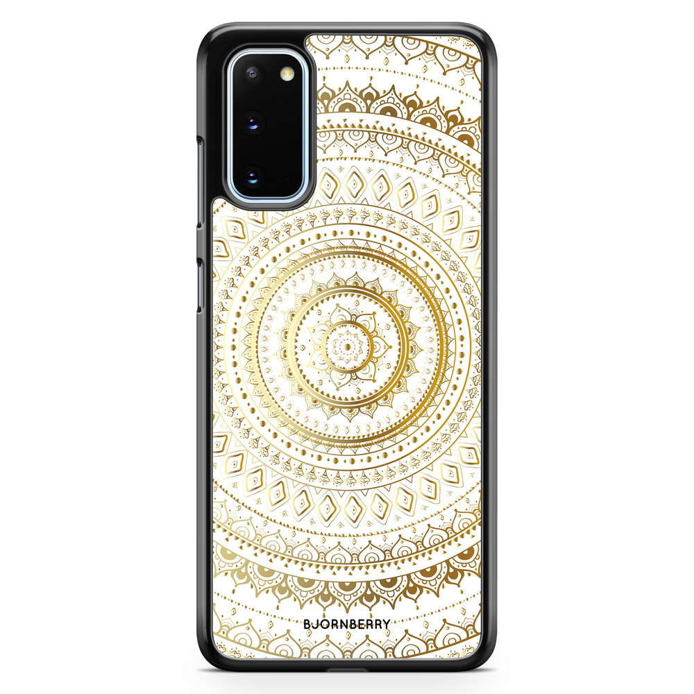 Samsung Galaxy S20 Case - Gold Mandala