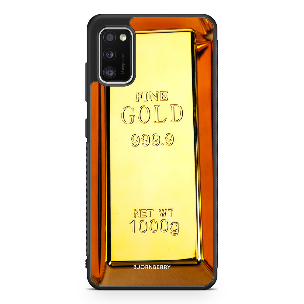 Samsung Galaxy A41 Case - Gold Brick