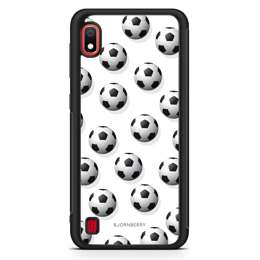 Samsung Galaxy A10 Case - Footballs Pattern