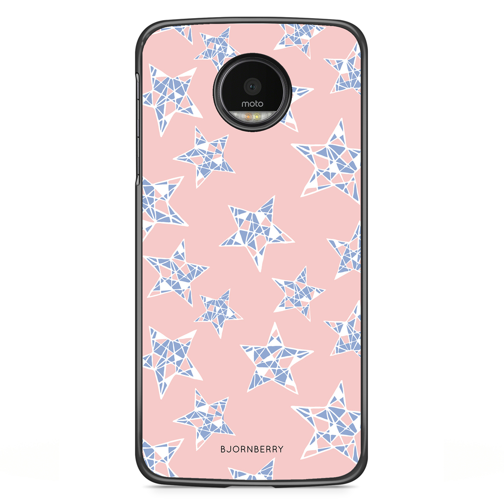 Motorola Moto G5S Plus Case - Rose Quartz Stars