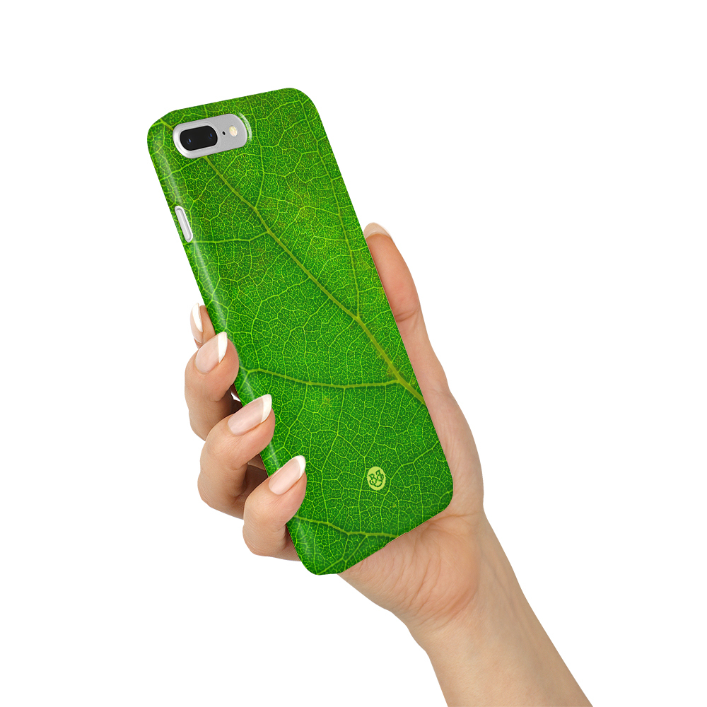 iPhone 6 Plus/6s Plus Premium Case - Green Leaf - 2