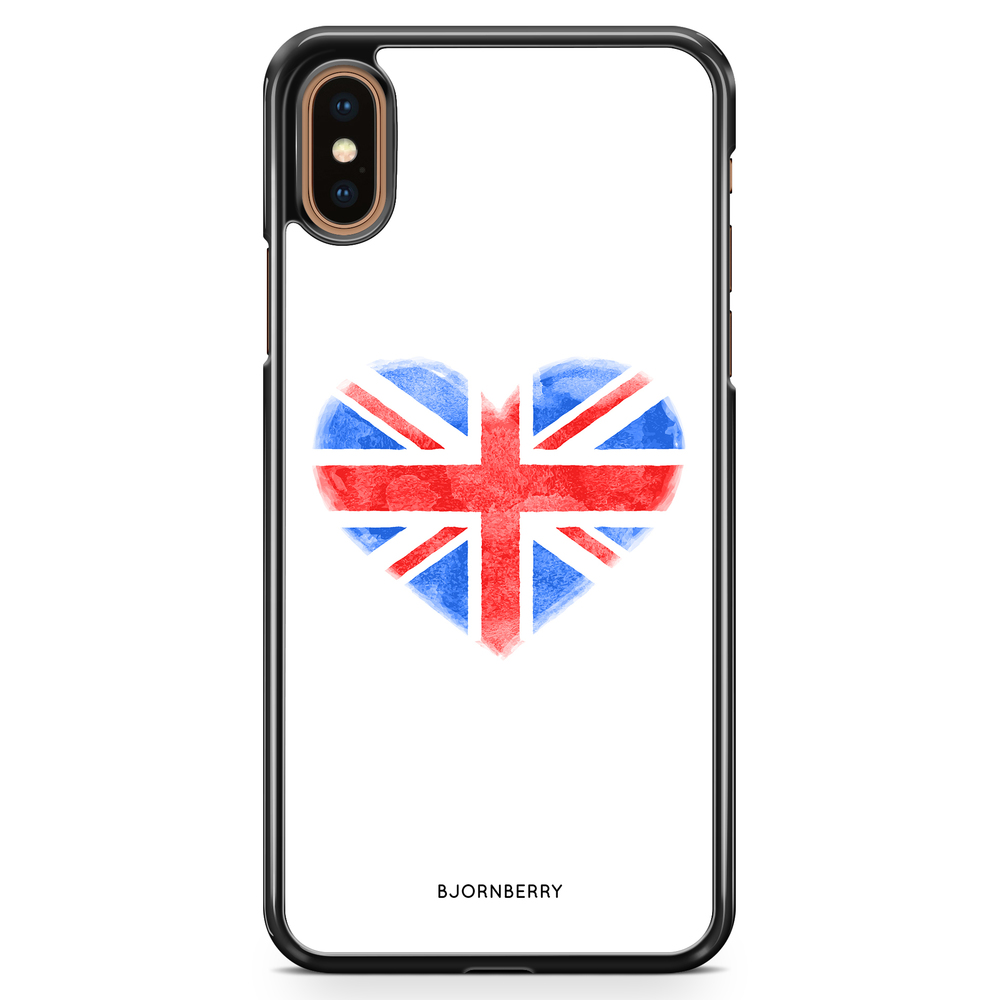 iPhone XS Max Case - UK Heart