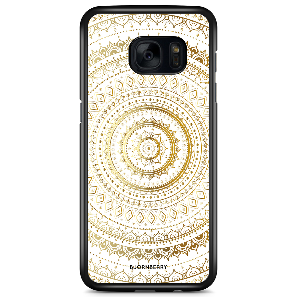 Samsung Galaxy S7 Case - Gold Mandala