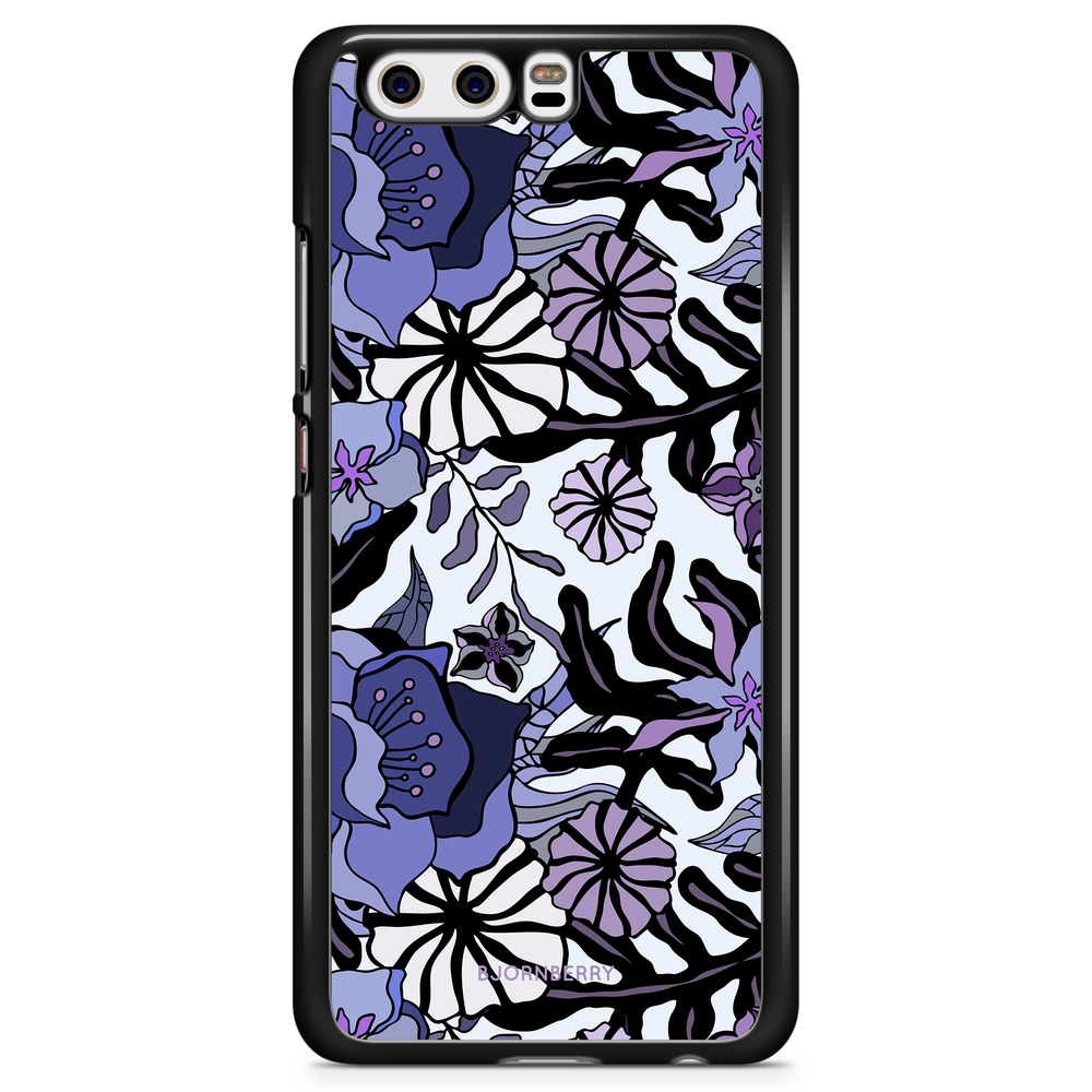 Huawei P10 Plus Case - Purple Flowers