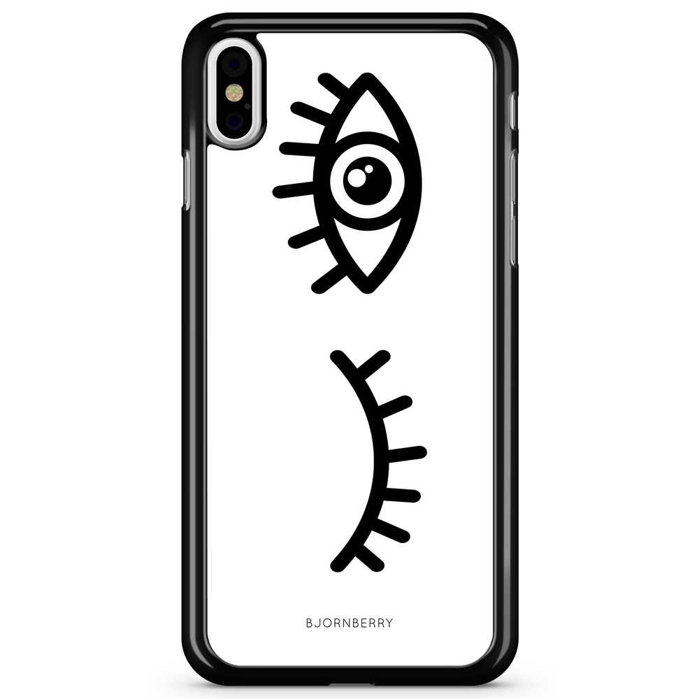 iPhone X / XS Case - Black Eyes