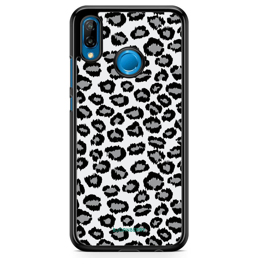 Huawei P20 Lite Case - Gray Leopard