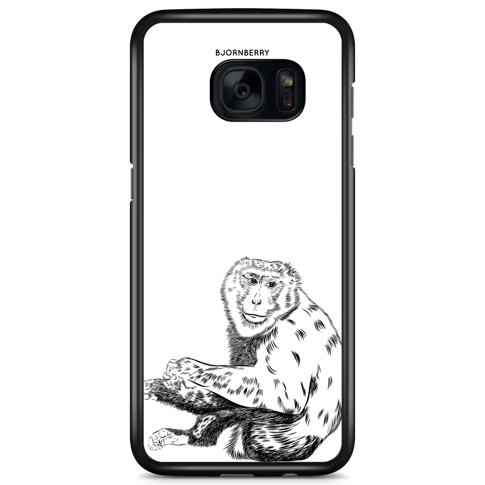 Samsung Galaxy S7 Edge Case - Calm Monkey