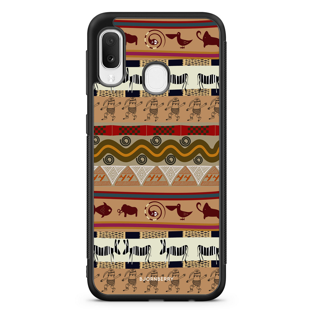 Samsung Galaxy A20e Case - Animal Aztec