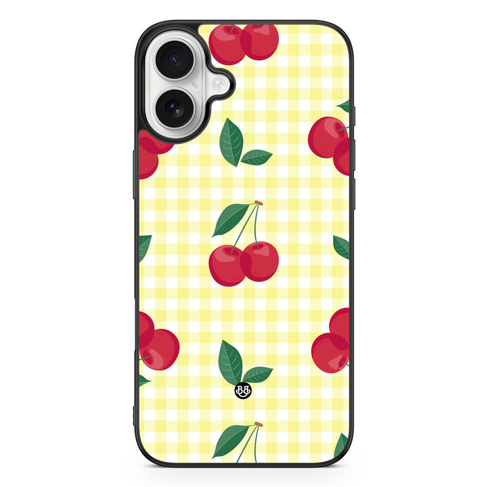 iPhone 16 Plus Skal - Cherry Kiss