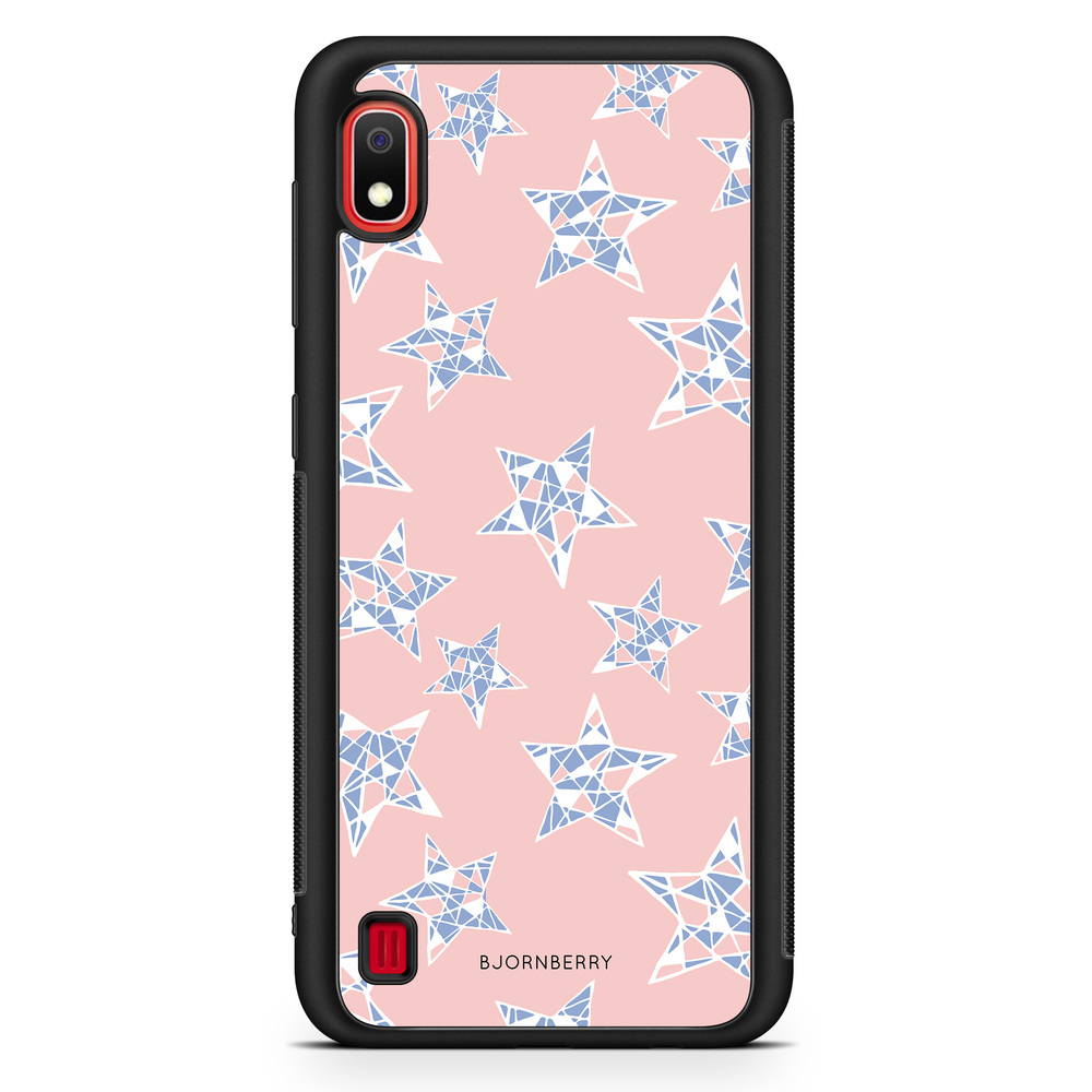 Samsung Galaxy A10 Case - Rose Quartz Stars