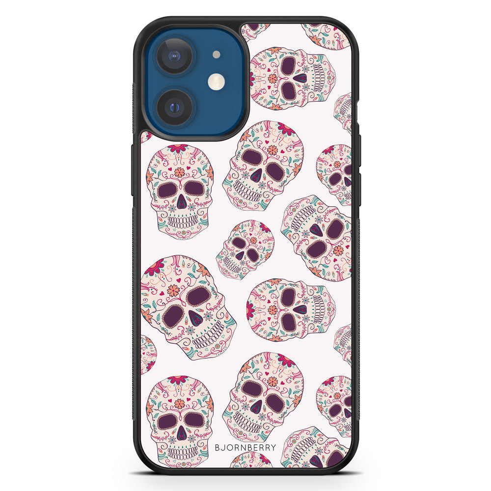 iPhone 12 Mini Case - Calavera Skulls