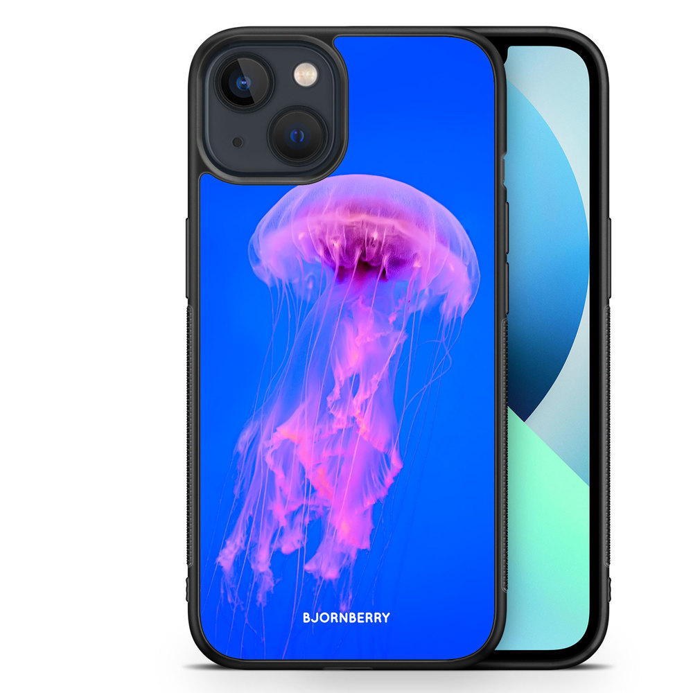 iPhone 13 Mini Case - Pink Jellyfish