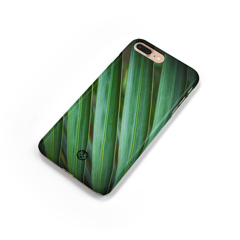 iPhone 6 Plus/6s Plus Premium Case - Green leaves - 3