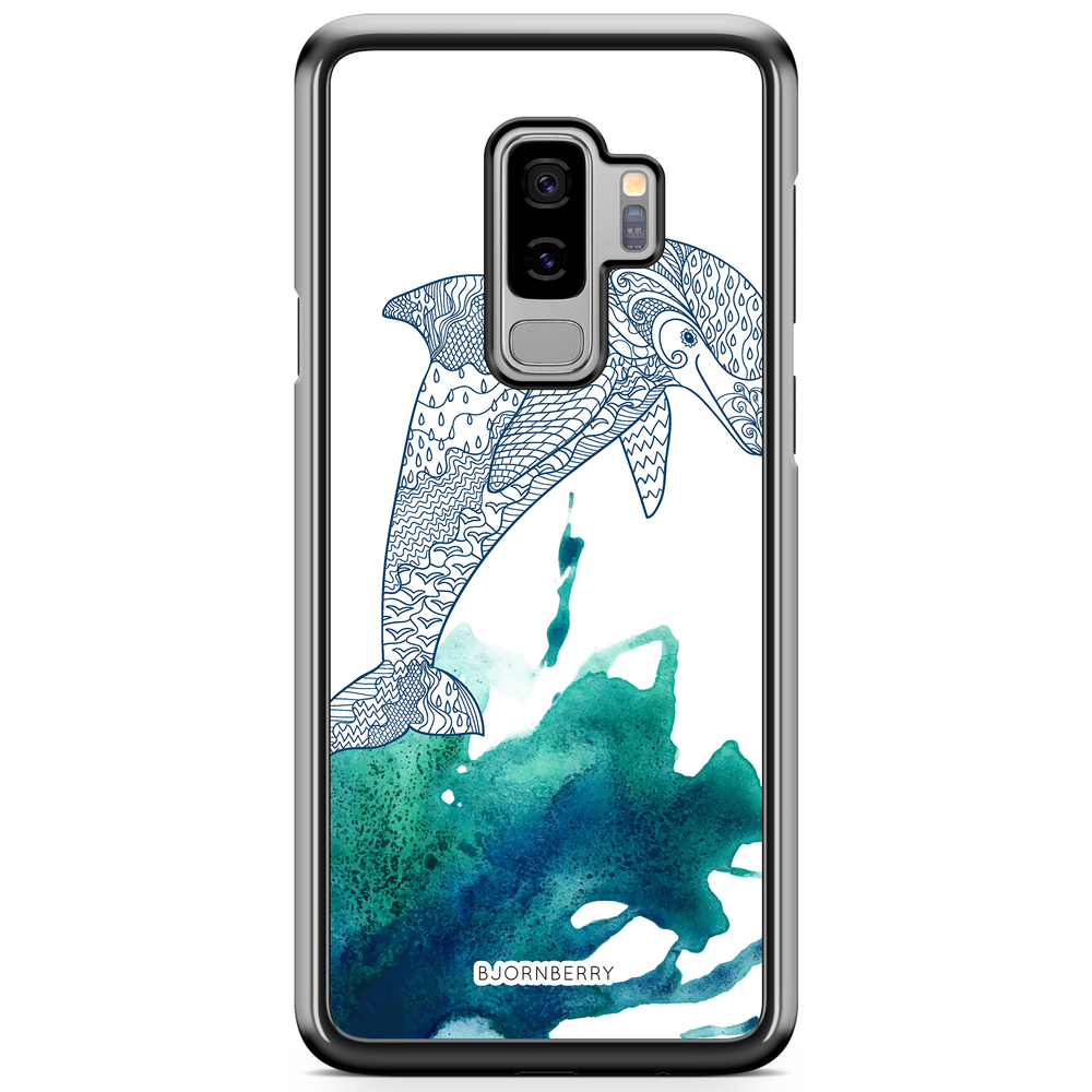 Samsung Galaxy S9 Plus Case - Mandala Dolphine