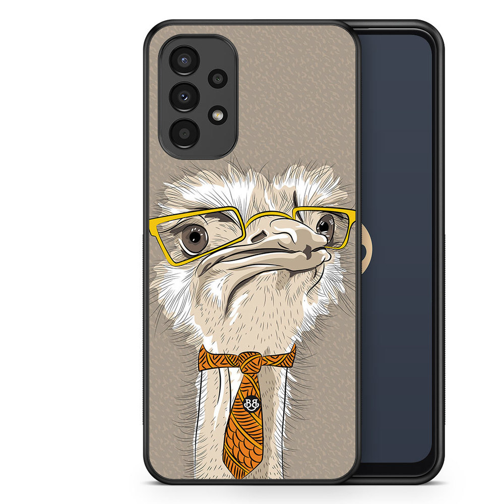 Samsung Galaxy A13 Case - Hipster Ostrich