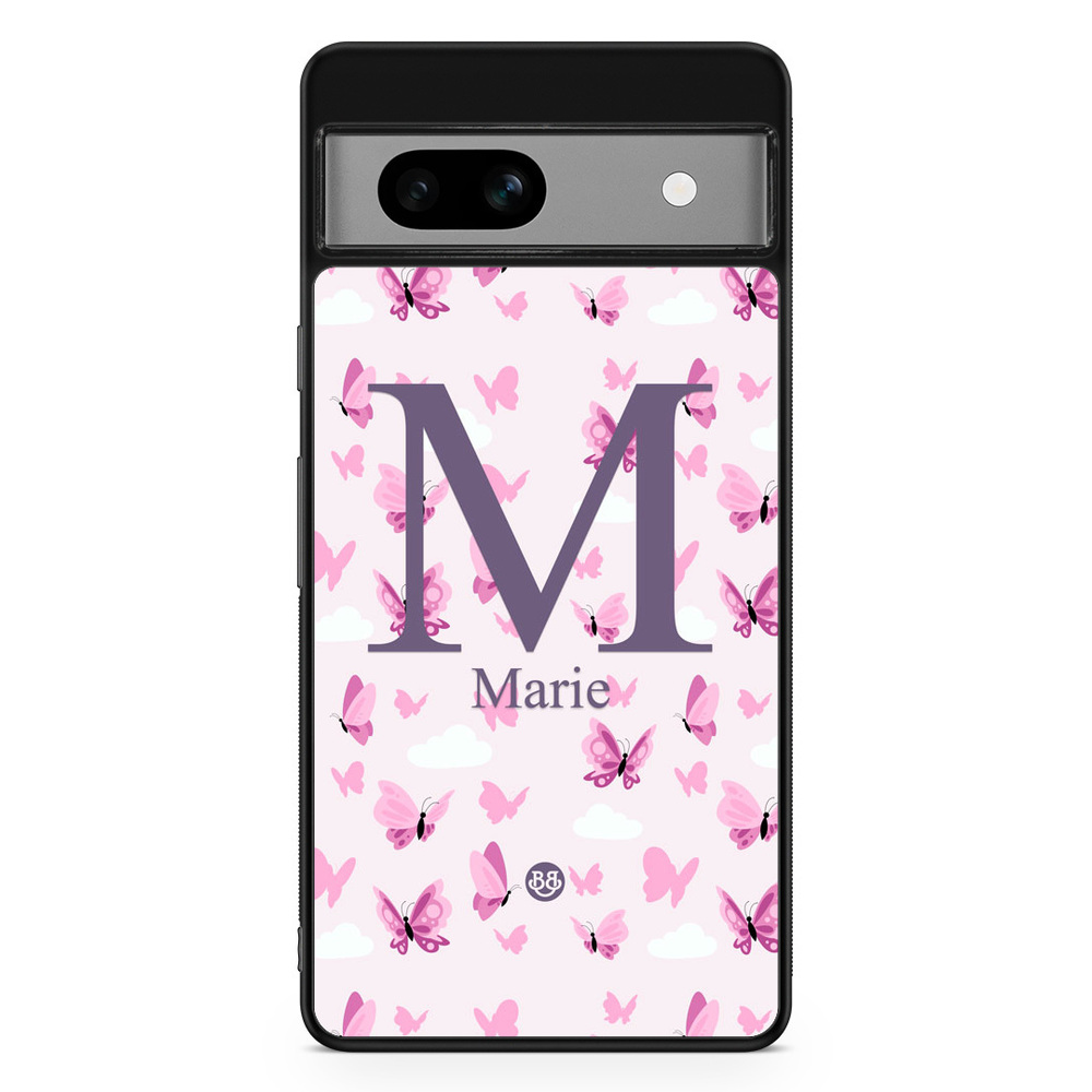 Google Pixel 7a Custom Case - AWAKEN - Butterfly Pink