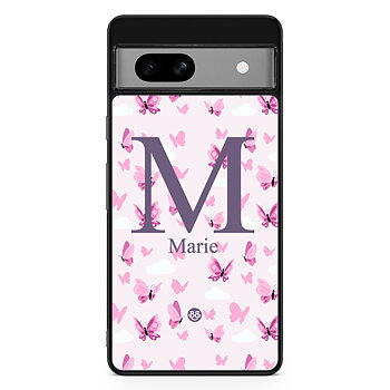 Google Pixel 7a Custom Case - AWAKEN - Butterfly Pink