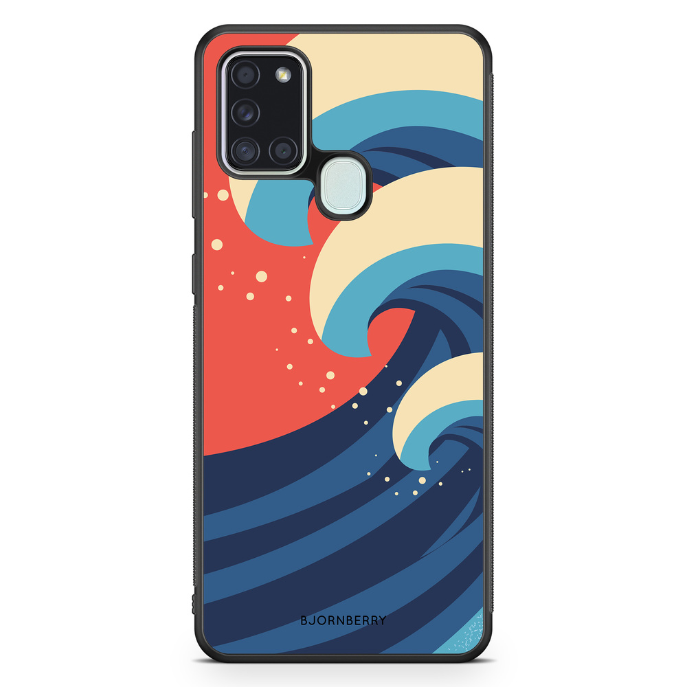 Samsung Galaxy A21s Case - Waves