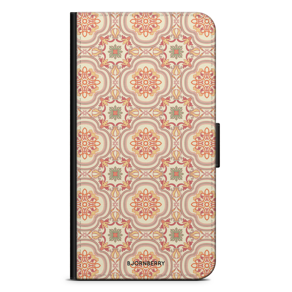 Samsung Galaxy A12 Wallet Case - Moroccan Pattern