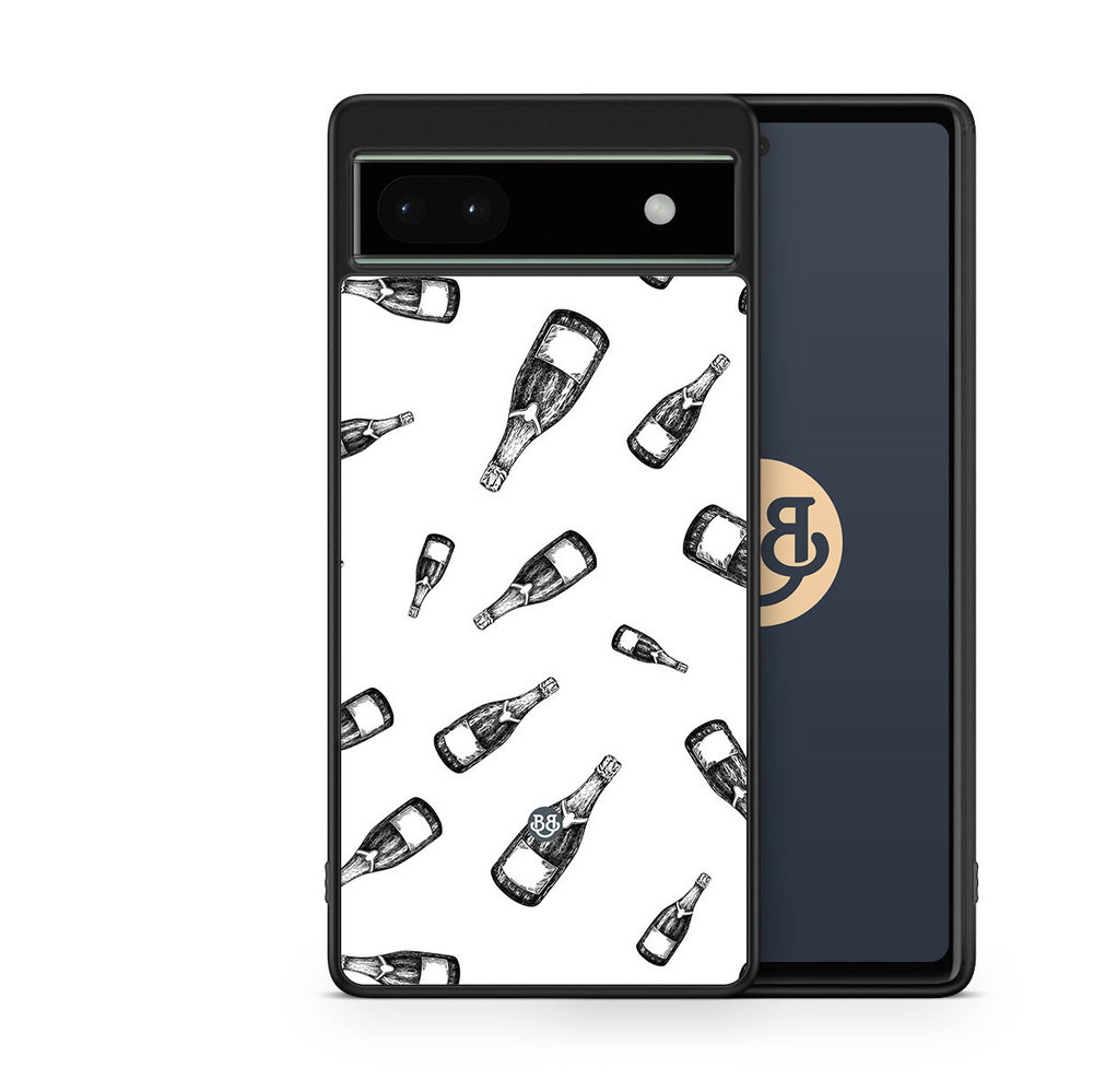 Google Pixel 6a Case - Champagne Pattern