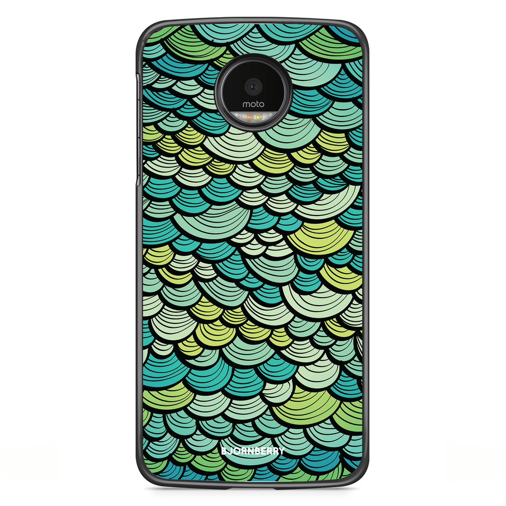 Motorola Moto G5S Plus Case - Green Mermaid Scales