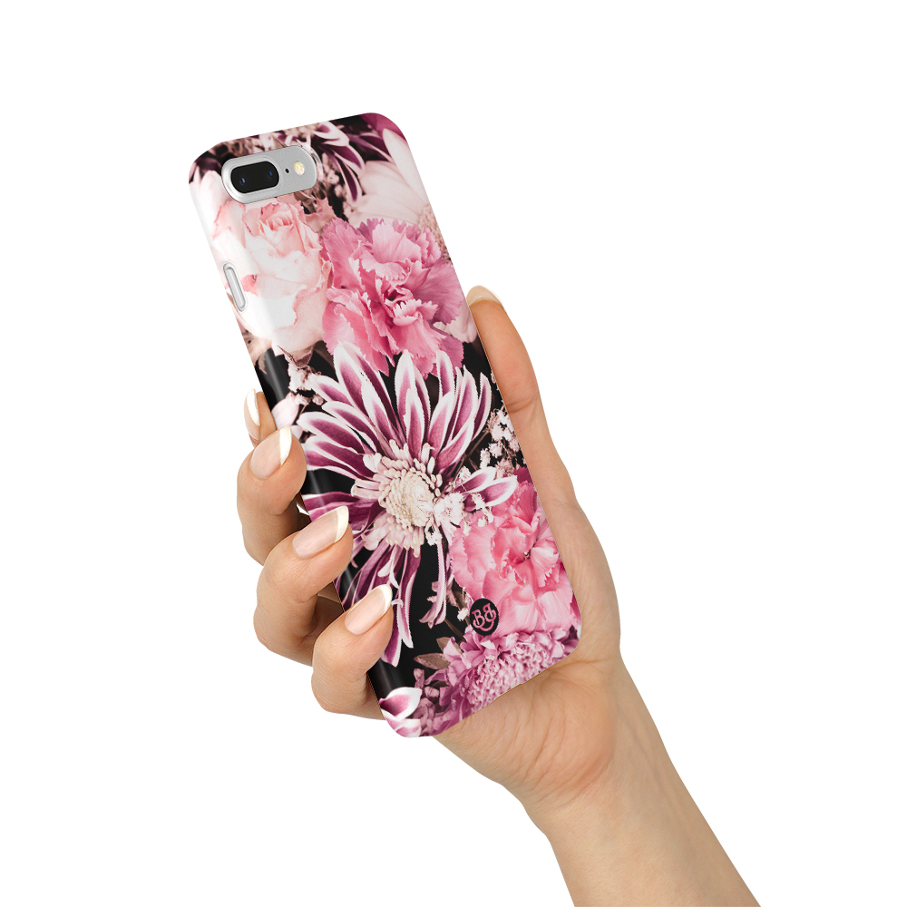 iPhone 6 Plus/6s Plus Premium Case - Pink Floral - 2
