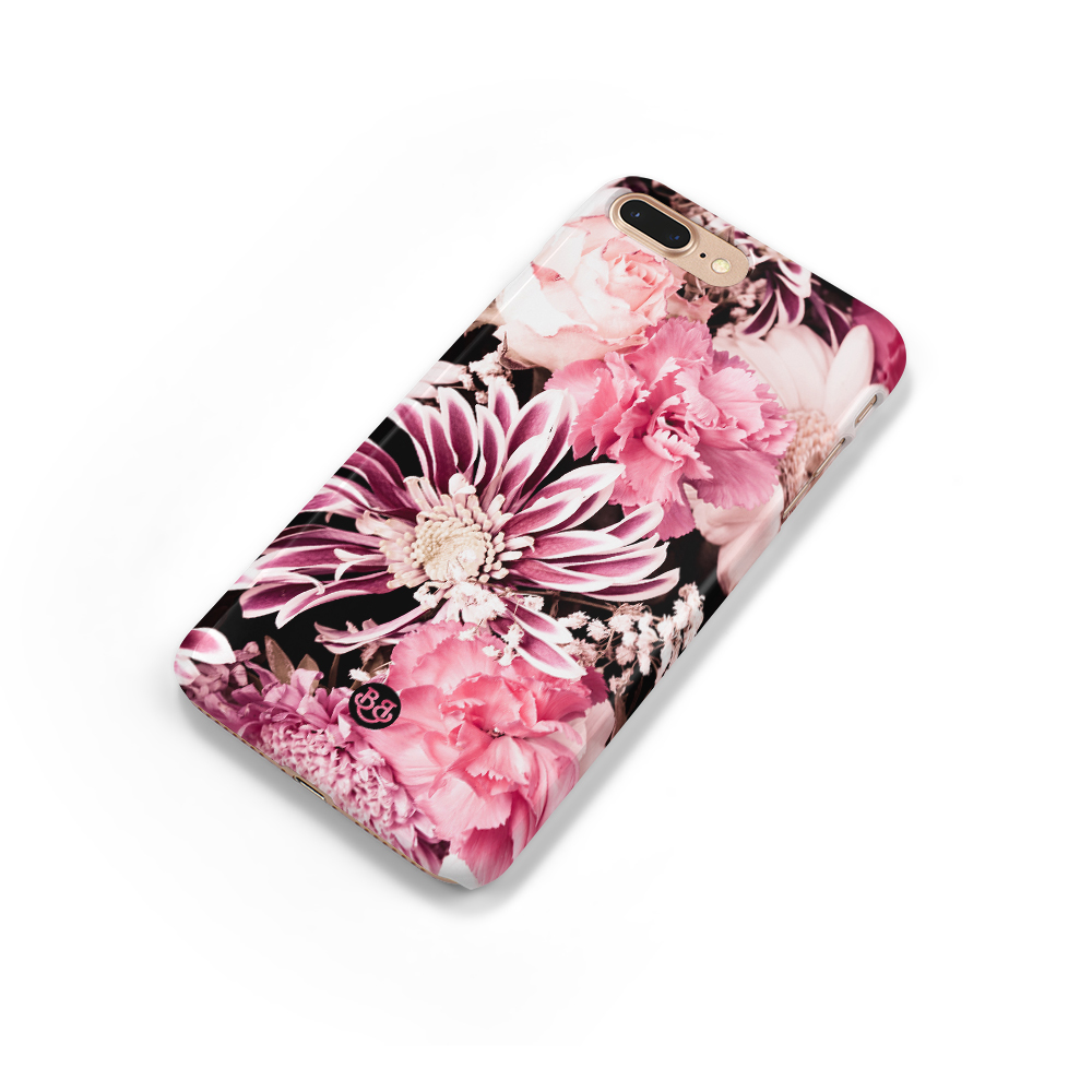 iPhone 6 Plus/6s Plus Premium Case - Pink Floral - 3